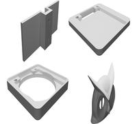 Portabicchiere ad Aggancio per Barca Vela Sailboat Rail Bevande Organizer