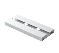 Portabicchiere da Vino 25,3 X 11cm in Plastica Sotto Il Mobiletto Calici da Vino Porta Calici Appeso per Tazze da Vino Ripiano per Asciugatura per Bar Cucina(Bianco)