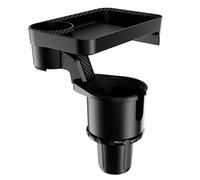 Portabicchiere per auto - Estensore per bevande automatico, vassoio per auto durevole | Vassoio portabevande regolabile di grande valore, organizzatore alimentare staccabile ad alta resistenza