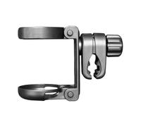 Portabicchiere per passeggino, pieghevole, per bottiglia e snack, supporto rimovibile con presa sicura, design, nero, 1 pezzo, per scooter mobili, kayak, sedie, barche, golf cart,
