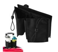 Portabicchiere Per Valigia | Portabibite Per Valigia Che Contiene Due Tazze | Supporto Per Bibite Da | Per Spiaggia Viaggio Lavoro Aereo Vacanze Auto Pendolari