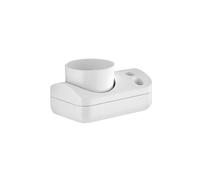 Portabicchiere Porta Spazzolino da Parete Bicchiere Spazzolini Accessori Bagno