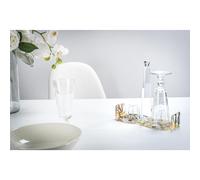 Portabicchieri a due posti in plexiglass BON TON Dimensioni 26x26x h 15 cm - Colore Multicolor multicolor