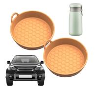 Portabicchieri Auto - Silicone 2 Pezzi Sottobicchieri Portabicchieri - Accessori Auto Per Campeggio Spiaggia Ufficio Avventura Familiare Lavoro Quotidiano Pesca