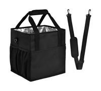 Portabicchieri - Borsa Per Bevande A Sezioni Regolabili, Organizer A Spalla Multitasche, Supporto Per Il Trasporto Di Bevande, Borsa Da Trasporto Leggera | Per Caffè, Birra, Succo, Bottiglia D'acqua,