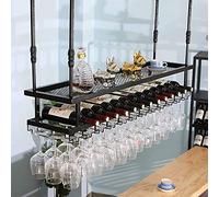 Portabicchieri da appendere alla parete, per mensole da bar, calici da champagne, da soffitto, accessori da bar