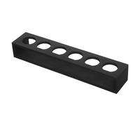 Portabicchieri da shot: portabicchieri da shot in legno a 6 fori, base per bar,