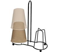 Portabicchieri da Tavola Black Globe in Metallo 2 Posti Artex