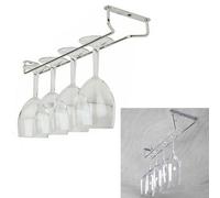 Portabicchieri Da Vino Con Supporto A Parete Calici In Metallo 34cm Confezione 1