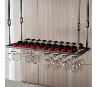 Portabicchieri da vino in stile europeo, creativo sottosopra per bancone bar, supporto portatile per bottiglie di vino, elegante accessorio per casa ed eventi