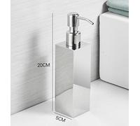 Portabicchieri di carta igienica cromata lucidata Porta asciugamano Gancio Accessori for il bagno Acciaio inossidabile Bagno Set di hardware Set a parete QA8900(Soap dispenser2)