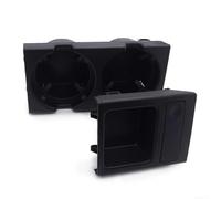 Portabicchieri Doppio con Vassoio Monete ABS per robusto Portabicchieri | Doppio alloggiamento tazze, vassoio monete integrato, design compatto, flusso ottimizzato, guida sicura