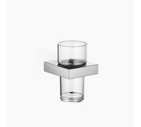 Portabicchieri Dornbracht con cristallo, modello da parete, 83400780-00, colo...