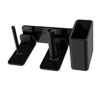 Portabicchieri e coperchio, dispenser per bicchieri di carta, supporto laterale per ristoranti, sala pausa, casa, palestra