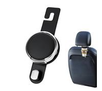 Portabicchieri Extra per Auto Con Gancio Pieghevole Organizzatore Moderno | Supporto Telefono Auto su Poggiatesta Per Bottiglia D'Acqua Borsa Bevande Camion SUV Camper Interni Veicolo