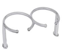 Portabicchieri in acciaio inossidabile, portabicchieri for auto Marine RV Portabevande for yacht Portabicchieri multiuso for esterni, hardware marino,Resistente alla corrosione(Two rings)