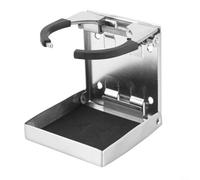 Portabicchieri in acciaio inox adatto per diametro da 5 a 8 cm
