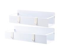 Portabicchieri magnetico per frigorifero - Robusto portabicchieri, ripiano multiuso | Confezione da 2 portabottiglie magnetici con ganci per frigorifero, lavatrice, forno a microonde, armadio, parete,
