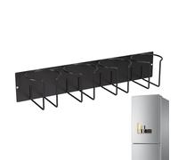 Portabicchieri magnetico per frigorifero | Scaffale resistente | Portabicchieri da 30/40 once per organizer per porta del frigorifero | Per riporre oggetti, bevande, bottiglie d'acqua, cas