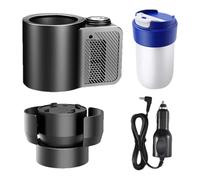 Portabicchieri per auto con raffreddamento e riscaldamento, con tazza da caffÃ¨ 2 in 1, 12 V, 36 W