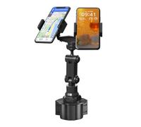 Portabicchieri per auto, supporto girevole per telefono, portabicchieri per cellulare, porta bevande, supporto regolabile per telefono per SUV, auto, camion