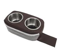 Portabicchieri per Barche Portatile Robusto Portabicchieri Pontoon Antiscivolo Impermeabile per RV Yacht Boat Car (Marrone)