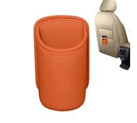 Portabicchieri per bevande, organizer per porta auto, 16 x 10 cm, in pelle artificiale, per bevande, accessorio da viaggio per viaggi quotidiani su strada, uscite in famiglia