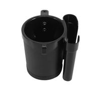 Portabicchieri per Bici con Porta Chiavi per Cellulare, Portabicchieri Universale per Manubrio per Biciclette Scooter,Nero