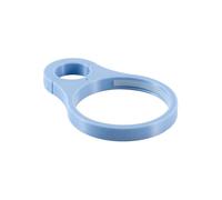 Portabicchieri Per Bici - Leggera Stampata In 3D Da 4,18x3 Pollici | Supporto Per Manubrio Antiscivolo | Materiale Polimerico Durevole | 29 G Ultraleggero | Per Bici Pieghevoli Da Strada Di