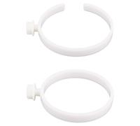 Portabicchieri per Bogg Bag, Supporto in Plastica per Bicchieri Stanley da 30 e 40 oz Accessori Portatili Compatibili con Bogg Bag (Bianco)