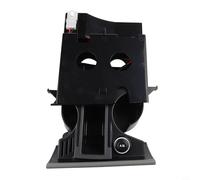 Portabicchieri per console centrale compatibile con T5 per Transporter 2003-2013 RHD Solo codice parte 7H285860130T grigio doppio scomparto, facile da installare