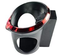 Portabicchieri per moto, struttura in ABS, montaggio frontale, per la maggior parte delle biciclette, rosso/nero/blu/oro