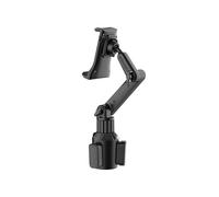 Portabicchieri per Telefono 360 Portabicchieri Regolabile Supporto per Laptop Barra Inclinabile Base Triangolare Supporto per Telefono per Auto