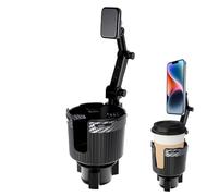 Portabicchieri Per Telefono | Supporto Multifunzionale 2-In-1 Per Cellulare,Espansore per Portabicchieri con Montaggio Telefono - Per Auto SUV Camion Bottiglie E Tazze Termiche Da Viaggio Per Cellular