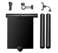 Portabicchieri per veicoli - 2 l Rolling Waste Box - Materiale ABS PE -PC - Contenitore rimovibile con supporto portatile | Pulitore per berline interne SUV Minivan Ride Sharing L