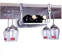 Portabicchieri per vino Portabicchiere in Acciaio Inox 304 Porta Tazza di Vino Sottosopra Decorazione Appeso Mensola di Vetro di Vino Cremagliera di Vetro di vino Vita