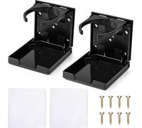 Portabicchieri Pieghevole Auto Portabevande Regolabile Portabottiglie per Auto C