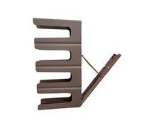 Portabicchieri pieghevole portatile con quattro sezioni materiali robusti per caffetteria uso quotidiano casual