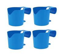 Portabicchieri Piscina, 4 × Portabicchieri Piscina Idromassaggio, Portabicchieri Plastica, Cocktails Bevande Birra, Accessori per Piscine Senza Fuoriuscite per Feste, Succhi, Cocktails, Bevande