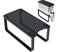 Portabicchieri - Ristorante in acciaio, rialzo stabile per contenitori di liquidi | Supporto pieghevole e antiscivolo, comodo da riempire senza perdite, caffetterie, palestre, feste,