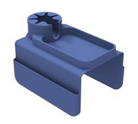 Portabicchieri Sul Bracciolo Del Divano - Portabevande Con Vassoio Antiscivolo In Silicone Da 48x29,5 Cm | Portabevande Antigoccia Per Vassoio Da Divano Con Tasca Laterale Per Telecomando, Sottobicchi