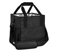 Portabicchieri Tasche Multiple con Divisori Regolabili e per Spalla