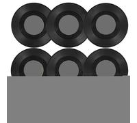 Portabicchieri Vintage - Set Da 6 Sottobicchieri Per Amanti Della Musica | Tappetino Antiscivolo Resistente Calore Per Interni Matrimonio Regalo