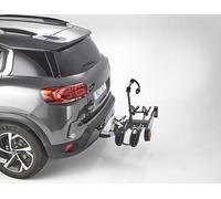 Portabici 2 biciclette su gancio di traino pieghevole Premium Mottez, acciaio