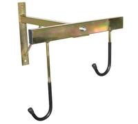 Portabici a muro per 2 biciclette, montato su ruote Selection P2R Bronze