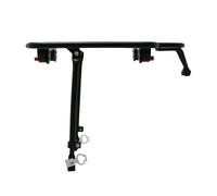 Portabici anteriore con pedana laterale pieghevole P2R 10 kgs Noir