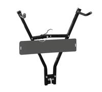Carpoint Portabici per Gancio di Traino con Porta Targa 30 kg