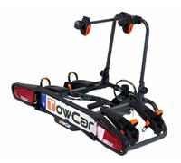 PORTABICI DA GANCIO TRAINO TOWCAR TR2 E-BIKE 2 BICI RECLINABILE PORTATA 50 KG