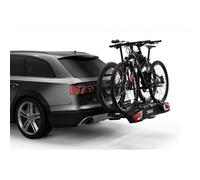 Portabici da gancio traino VeloSpace XT 2 bici 13 poli nero