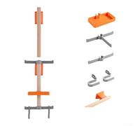 Portabici da parete per casco, organizer da parete per casco e occhiali da sole, espositore in legno con capacità di carico 1000 g, design scorrevole regolabile per organizzare gli elementi essenziali